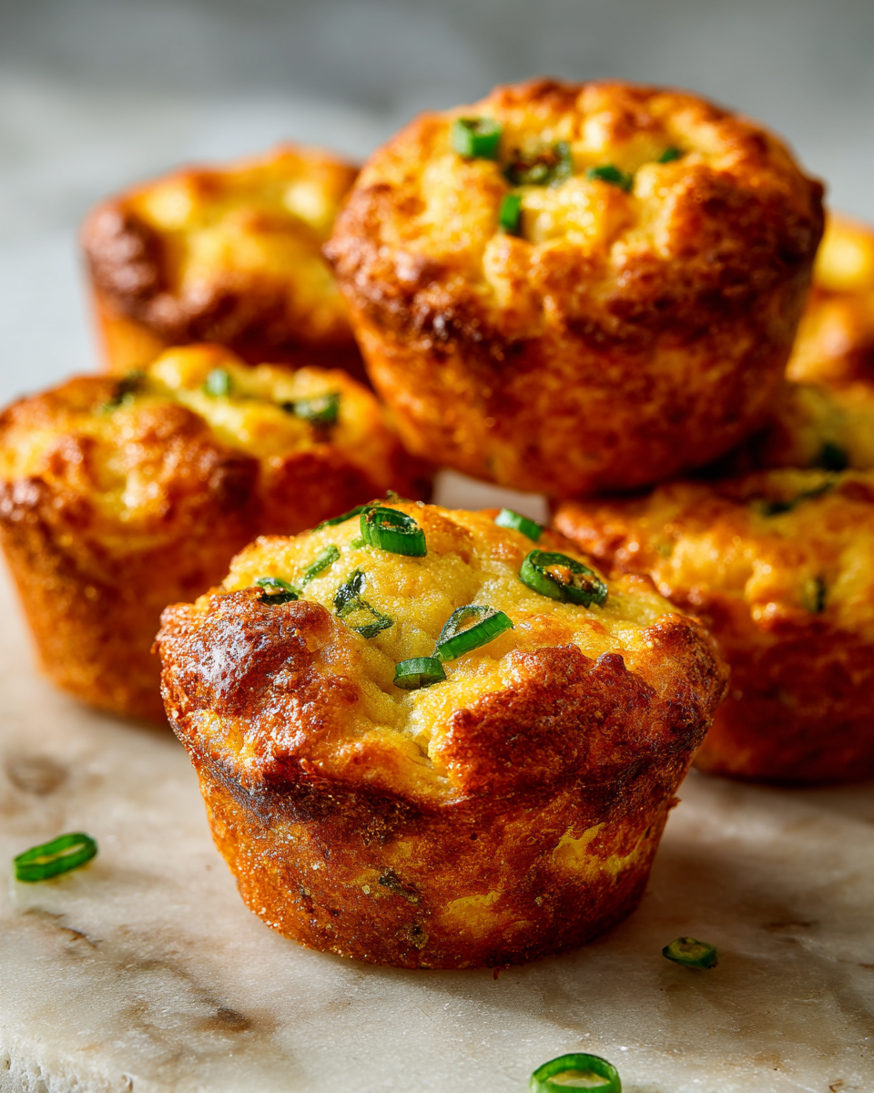 Final dish - Spice Up Your Snack Time with Irresistible Jalapeño Cornbread Muffins