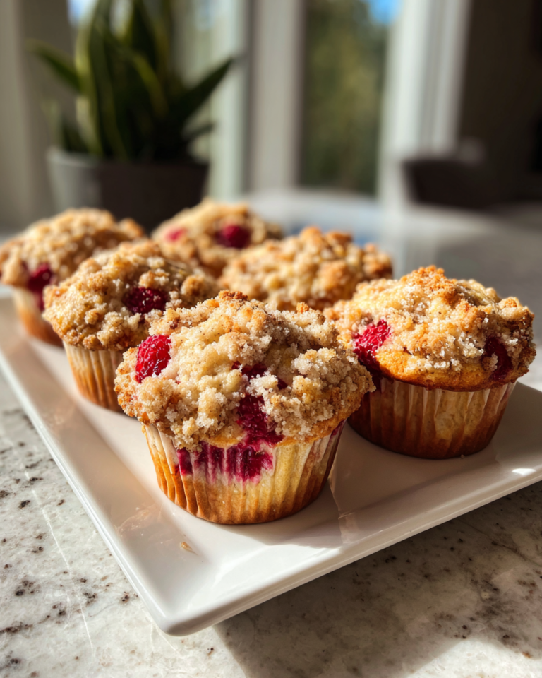 Zesty Lemon Raspberry Crumble Muffins That Brighten Your Morning - Featured Image