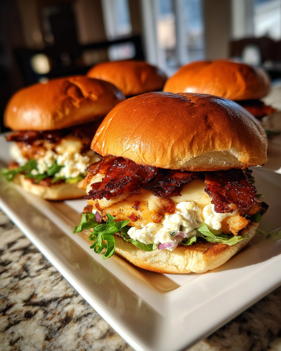 Final dish - Irresistible Maple Chicken Bacon Sliders You Need to Try Today
