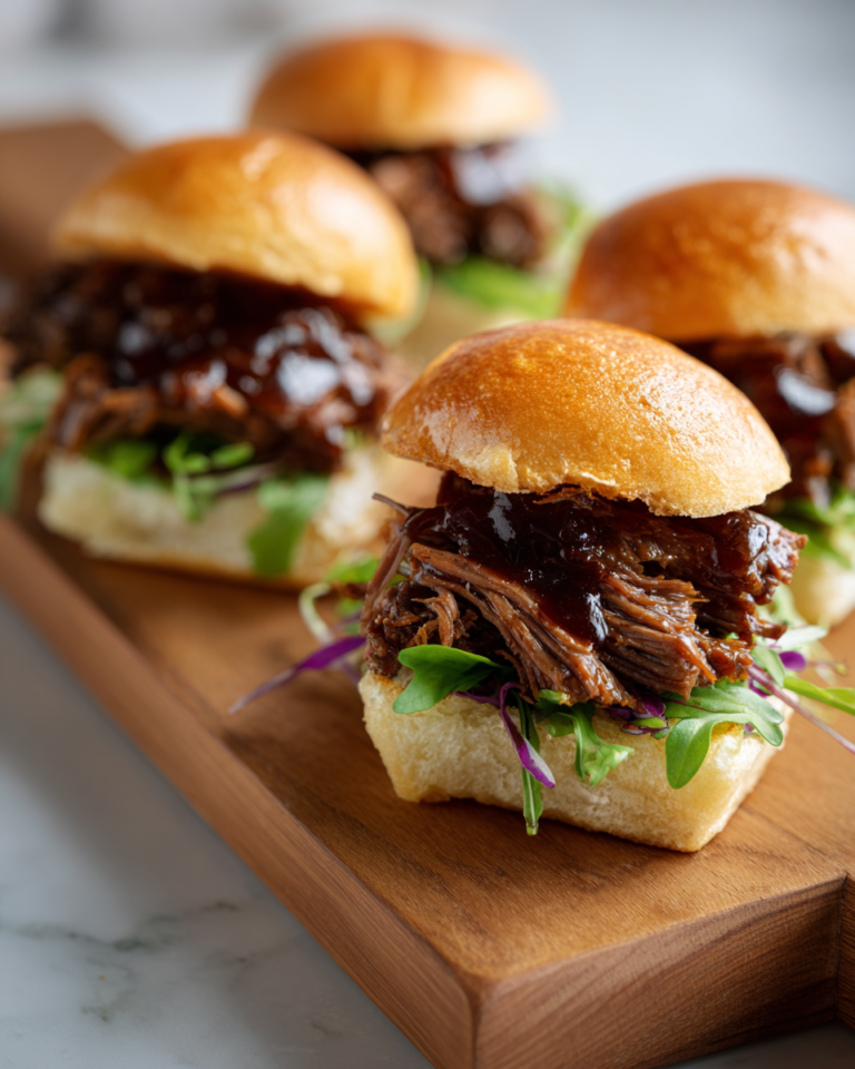 Melt-in-Your-Mouth Slow-Cooked Bourbon Beef Rib Sliders You Have to Try - Featured Image