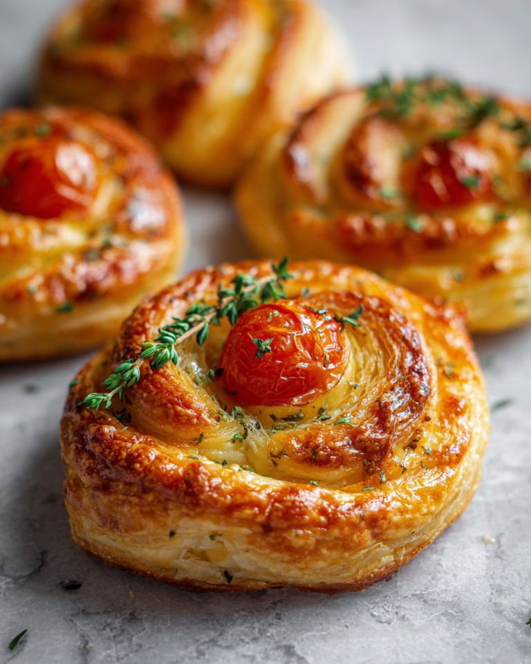Irresistible Tomato Cream Cheese Puff Pastry Recipe You Need to Try - Featured Image