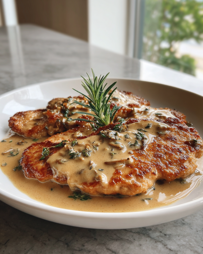 Indulge in Decadence with Truffle Leek Cream Pork Cutlets - Featured Image