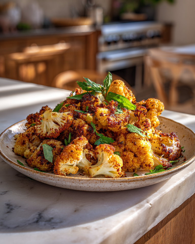 Za’atar Roasted Cauliflower The Ultimate Flavor-Packed Veggie Side - Featured Image