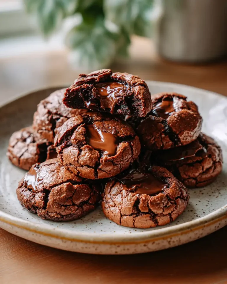 Indulge in Gooey Bliss with Chocolate Hazelnut Lava Cookies - Featured Image