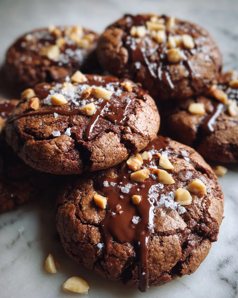 Final dish - Indulge in Gooey Bliss with Chocolate Hazelnut Lava Cookies